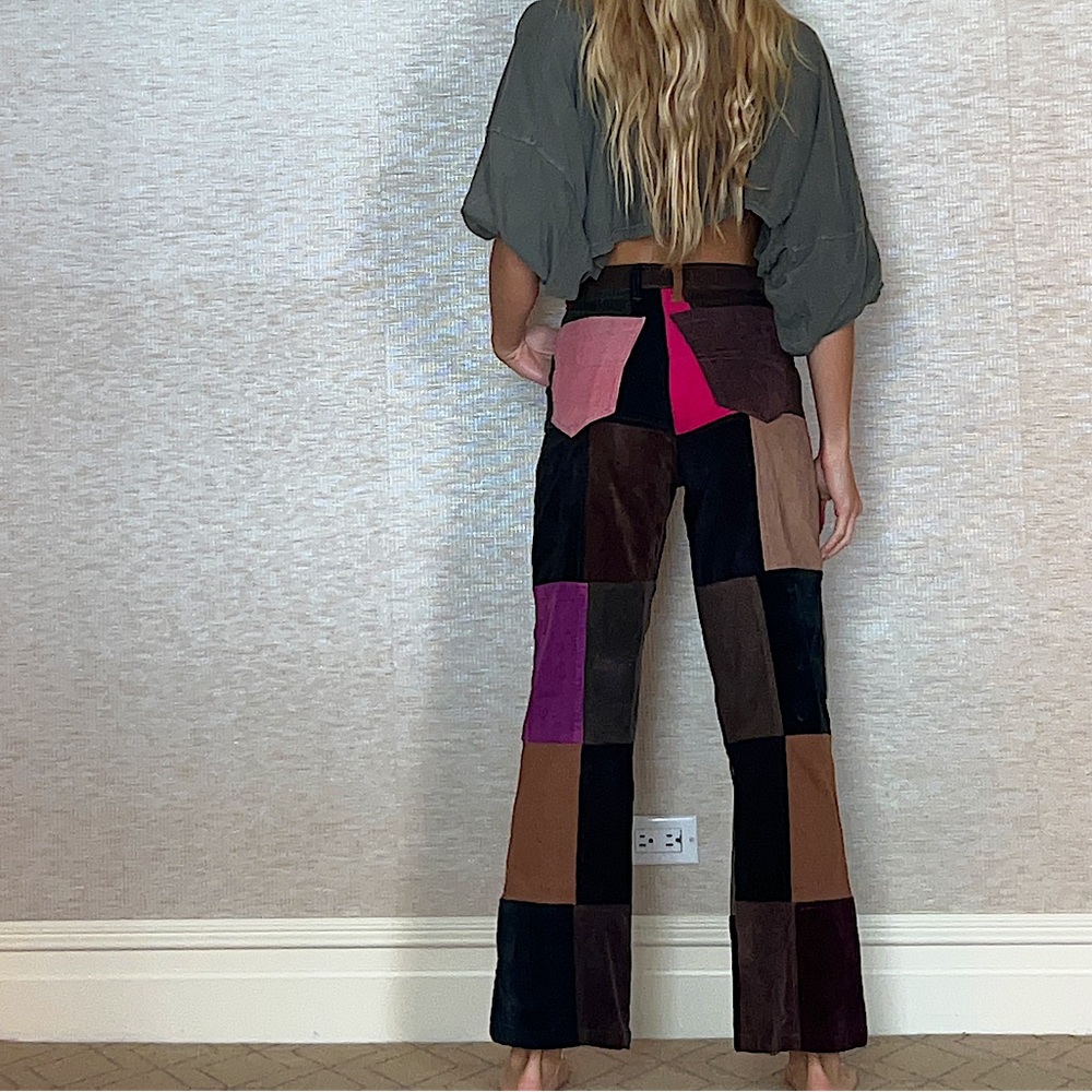 Patchwork Pants - image 3